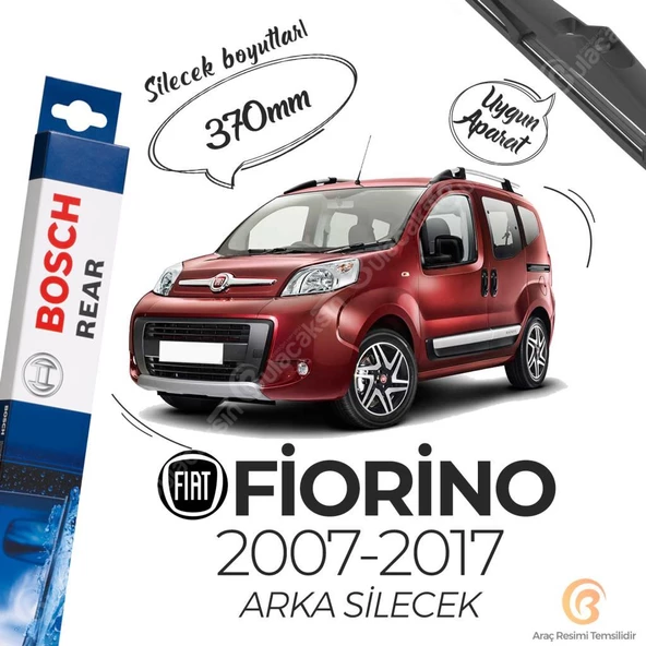Bosch Rear Arka Silecek Fiat Fiorino 2007-2017 ile uyumlu ürün görseli 1
