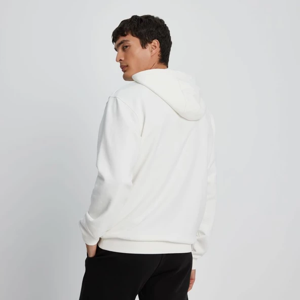 Ellesse Erkek Sweatshirt Ekru EM070-ECR - Resim 4