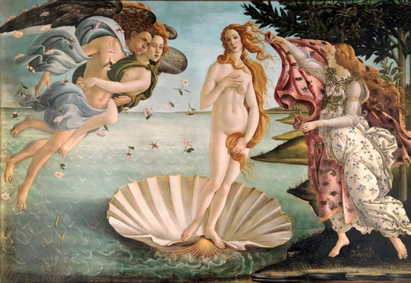 Anatolian 2000 Parça Venüs'ün Doğuşu Puzzle - Botticelli ürün görseli 1