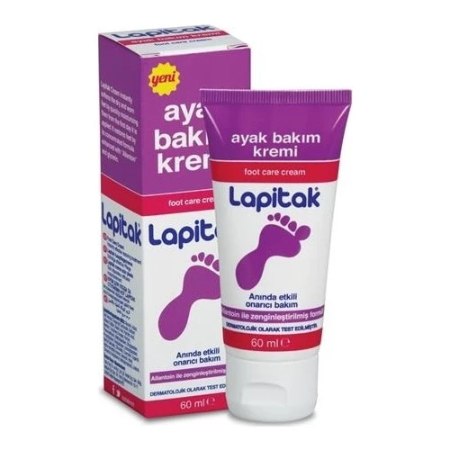 Lapitak Ayak Bakım Kremi 60 Ml 3 Adet - Resim 2