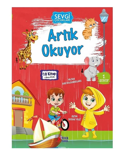 1. Sınıf Sevgi Çocukları Artık Okuyor Seti 10 Kitap ürün görseli 1