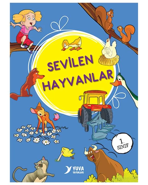 1. Sınıf Sevilen Hayvanlar Serisi 10 Kitap ürün görseli 1