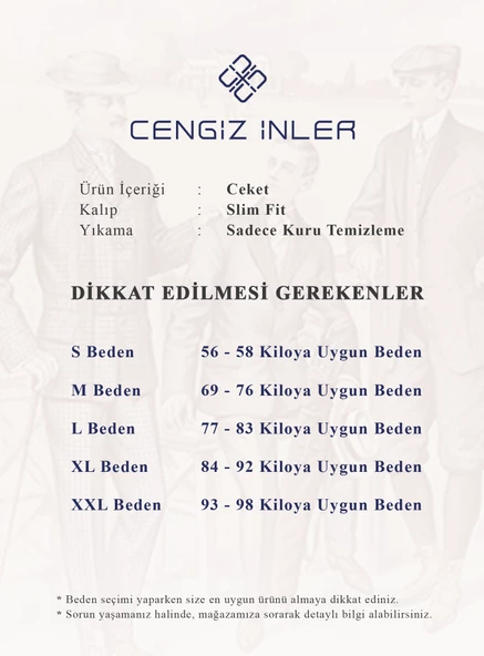 Cengiz İnler Erkek Çizgili Ceket - Resim 12