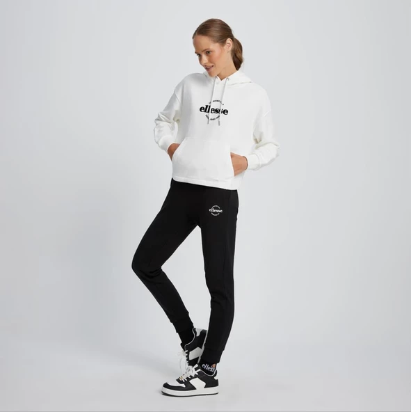 Ellesse Kadın Sweatshirt Kapüşonlu Ekru - Resim 2