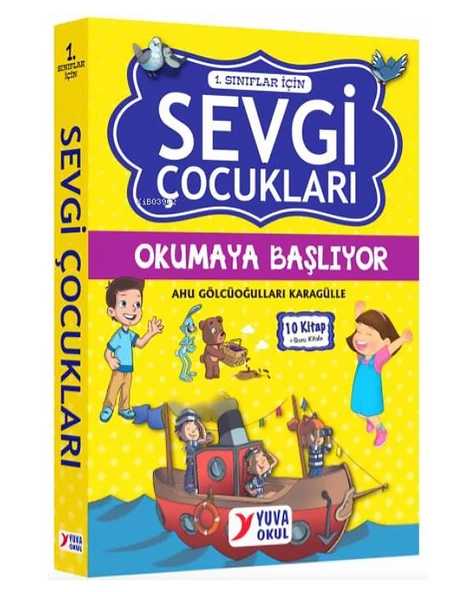 1. Sınıf Sevgi Çocukları Okumaya Başlıyor Seti 10 Kitap ürün görseli 1