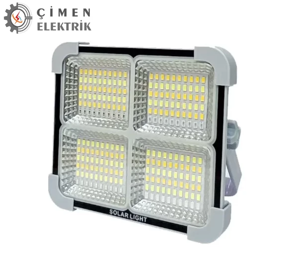 CATA CT 4698 Solar 200W Led Projektör Taşınabilir ürün görseli 1