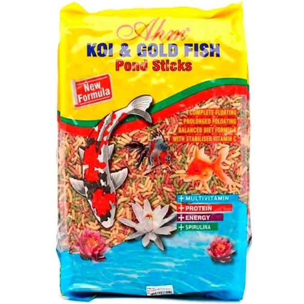 AHM Koi Goldfish Mix Pond Sticks 1 Kg ürün görseli 1