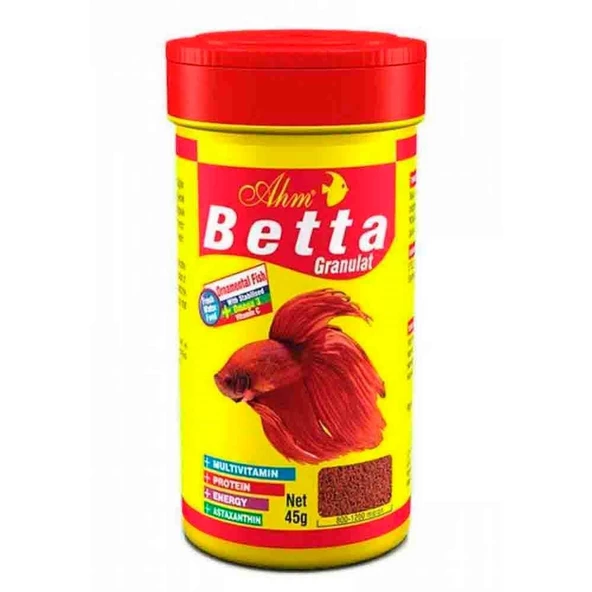 AHM Beta Granül Balık Yemi 100 ml ürün görseli 1