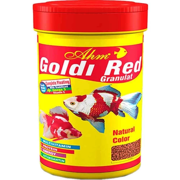 AHM Goldi Red Granulat 100 ml ürün görseli 1