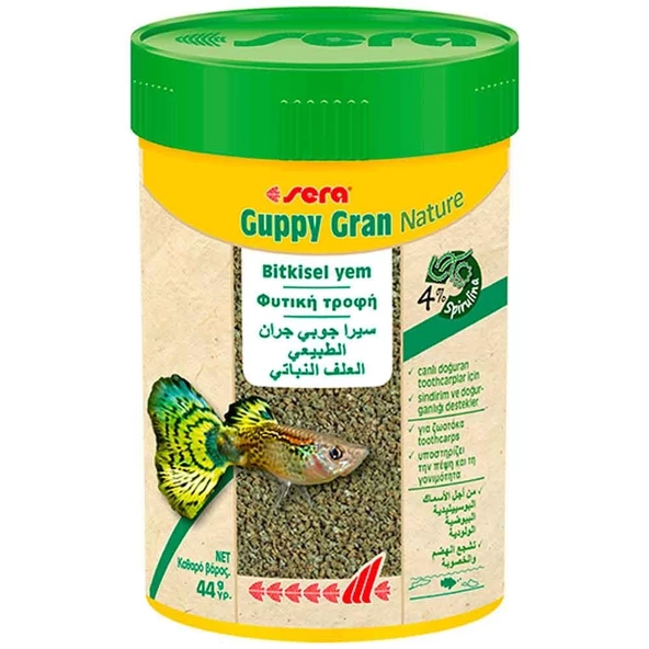 Sera Guppy Gran Nature 100 ML ürün görseli 1
