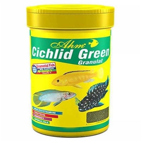 AHM Cichlid Green Granulat 1000 ml ürün görseli 1