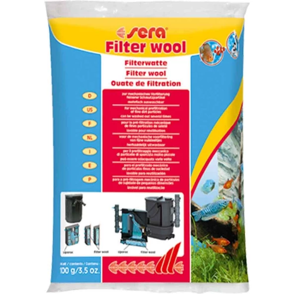 Sera Akvaryum Filtre Elyafı 100 GR ürün görseli 1
