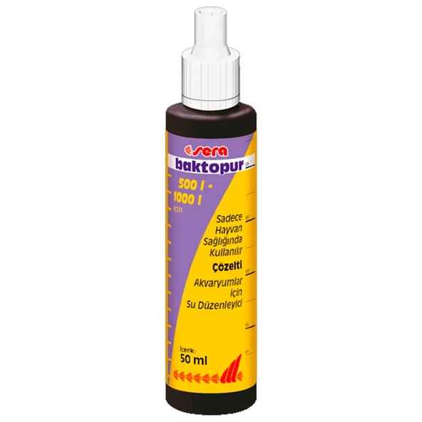 Sera Baktopur Su Düzenleyici 50 ml - Resim 2