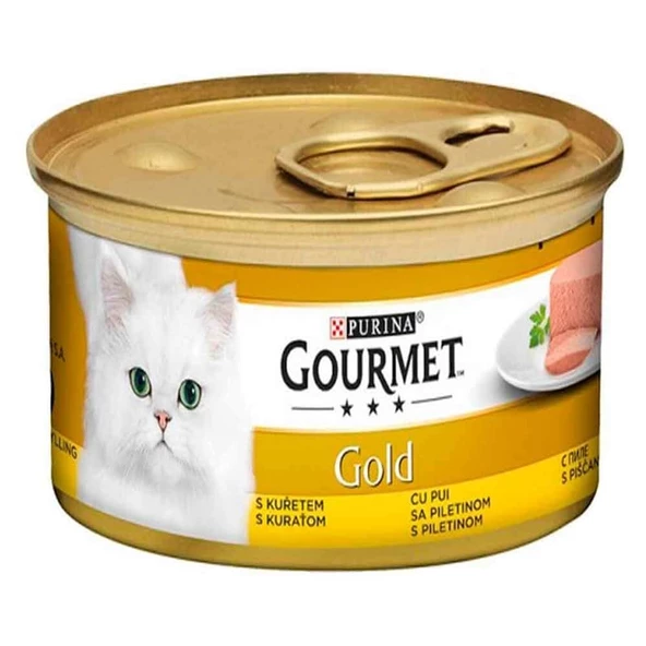 Proplan Gourmet Kıyılmış Tavuklu Kedi Konservesi 85 Gr ürün görseli 1