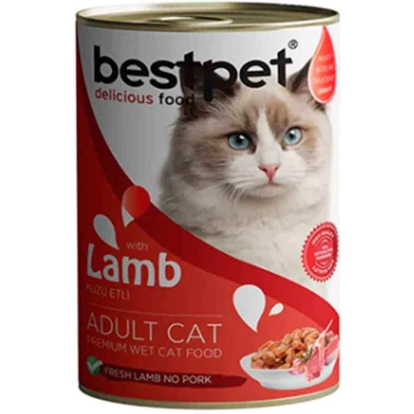 BestPet Kuzu Etli Kedi Konservesi 400gr ürün görseli 1