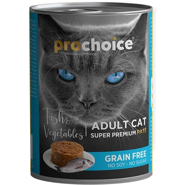 Pro Choice Balık ve Sebzeli Kedi Konservesi 400 Gr ürün görseli 1