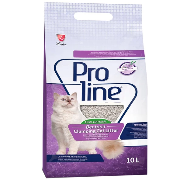 Pro Line Lavanta Kokulu Kedi Kumu 10 LT ürün görseli 1