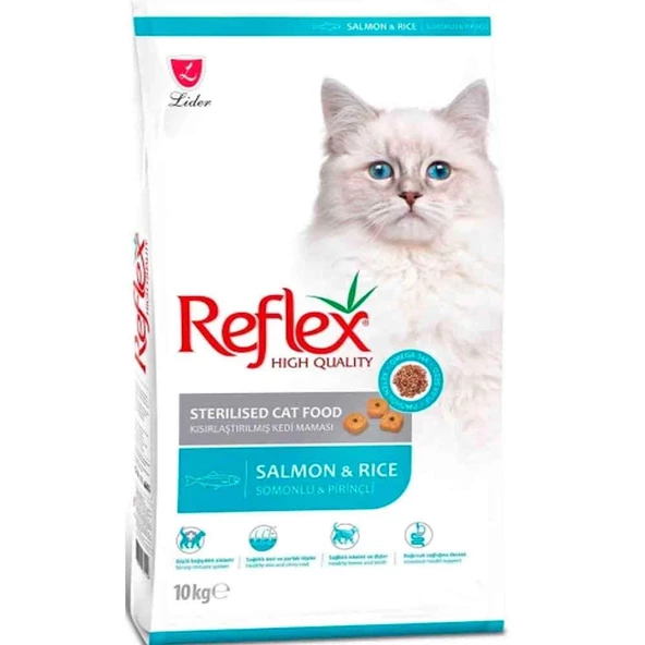 Reflex Somonlu Kısırlaştırılmış Kedi Maması 10 Kg ürün görseli 1