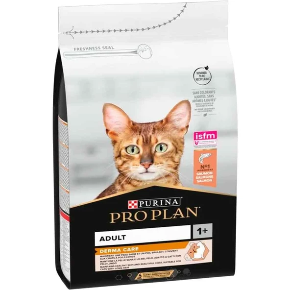 Proplan Derma Plus Somonlu Kedi Maması 3 Kg ürün görseli 1