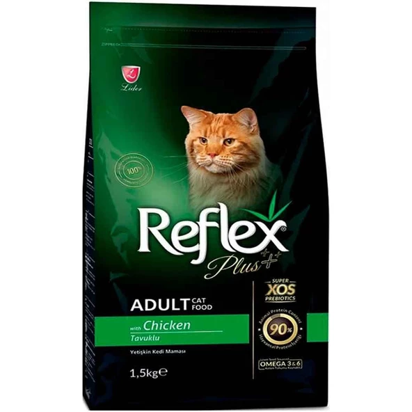 Reflex Plus Kedi Maması Tavuklu 1,5 Kg - Resim 2