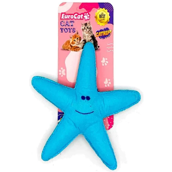 EuroCat Toys Deniz Yıldızı Kedi Oyuncağı ürün görseli 1