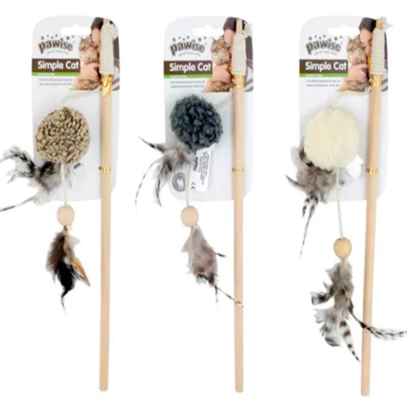 Pawise Toplu Olta Kedi Oyuncağı 35cm 1 Ad ürün görseli 1