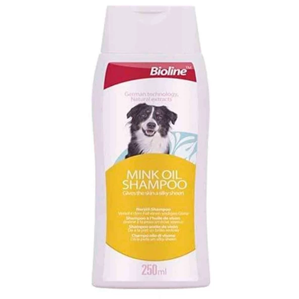 Bioline Vizon Yağı Özlü Köpek Şampuanı 250 Ml ürün görseli 1
