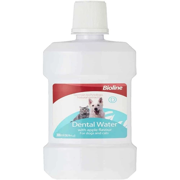 Bioline Kedi ve Köpek İçin Bakteri Engelleyici Ağız Bakım Suyu 300 ml ürün görseli 1