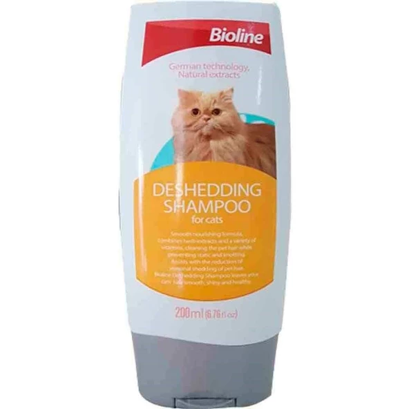 Bioline Kıtık Açıcı Kedi Şampuanı 200 ML ürün görseli 1