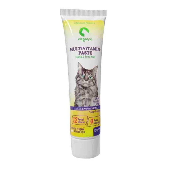 Elegance Multivitamin Paste Taurin & Extra Malt 100 Gr ürün görseli 1