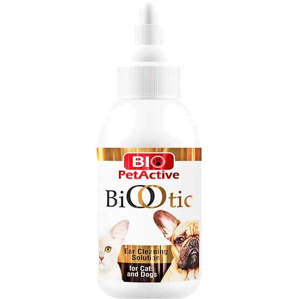 Bio Pet Active Kedi Köpek Kulak Temizleme Losyonu 100 ml ürün görseli 1