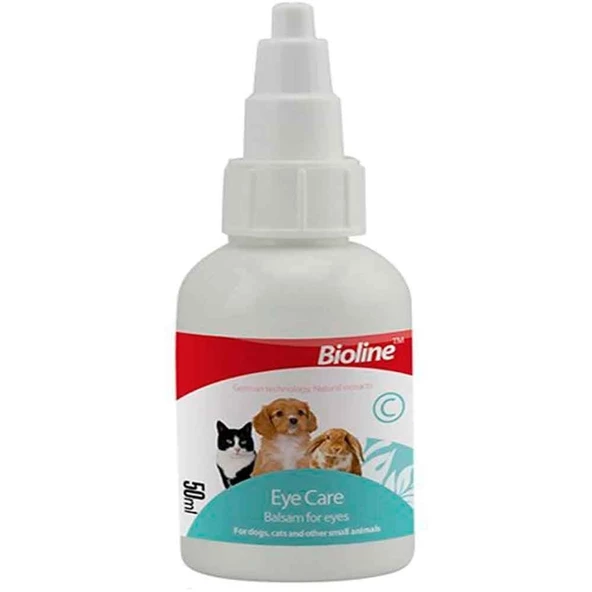 Bioline Kedi Köpek Göz Bakım Damlası 50 Ml ürün görseli 1