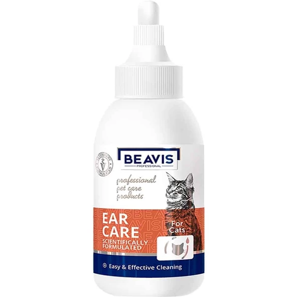 Beavis Ear Care Kediler İçin Kulak Temizleme Solüsyonu 100 Ml ürün görseli 1
