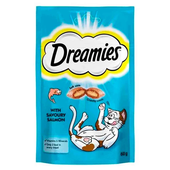 Dreamies Somonlu Kedi Ödülü 60 gr ürün görseli 1