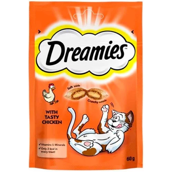 Dreamies Tavuklu Kedi Ödülü 60 gr ürün görseli 1