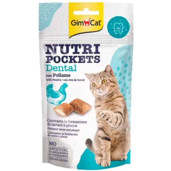 Gimcat Nutripockets Dental Peynirli Kedi Ödülü 60 Gr ürün görseli 1