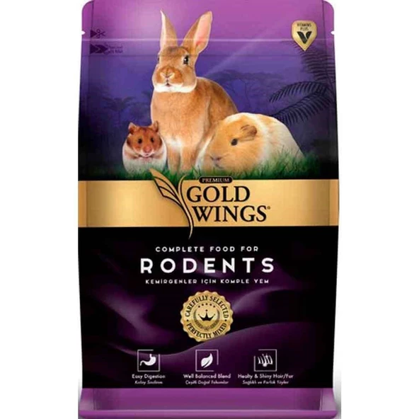 Gold Wings Premium Kemirgen Yemi 1 Kg ürün görseli 1