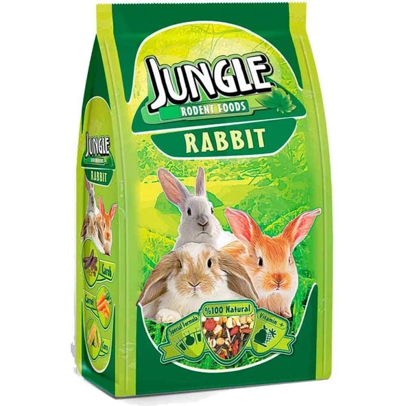 Jungle Tavşan Yemi 500 Gr ürün görseli 1