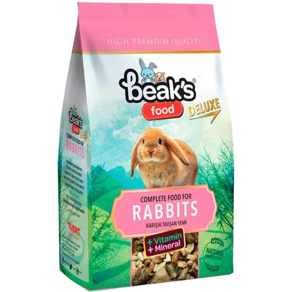 Beaks Karışık Tavşan Yemi 500 gr ürün görseli 1