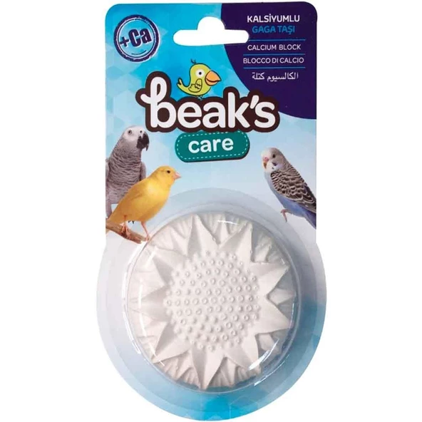 Beaks Care Kuşlar İçin Kalsiyumlu Gaga Taşı 7 cm ürün görseli 1