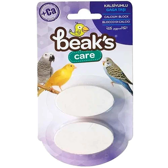 Beaks Care Kuşlar İçin Kalsiyumlu Gaga Taşı 2 Adet ürün görseli 1