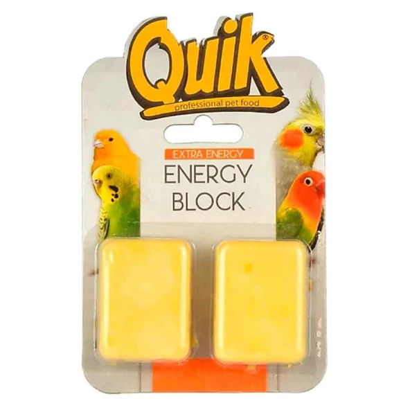 Quik Muzlu Kuş Enerji Bloğu 3x4cm (2'li) ürün görseli 1