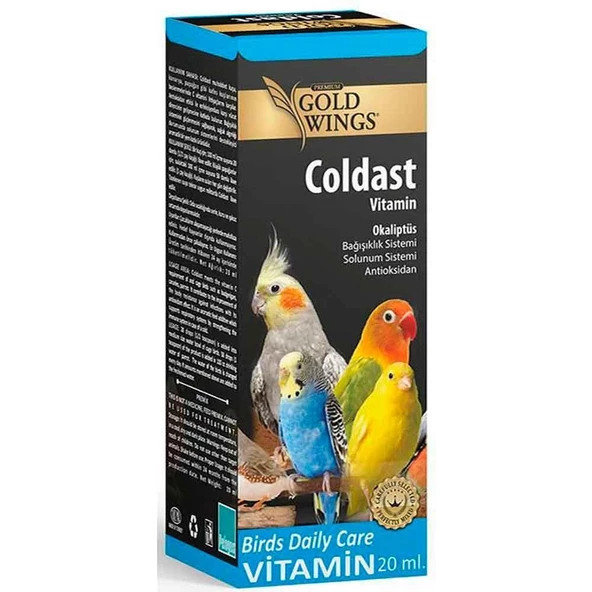 Gold Wings Premium Coldast (Solunum Sistemi Antioksidan) 20cc ürün görseli 1