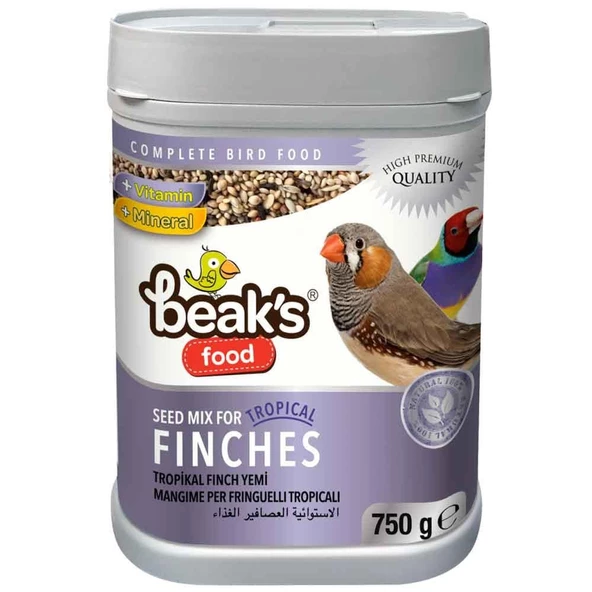 Beaks Tropikal Golden Finch Yemi 750 Gr ürün görseli 1