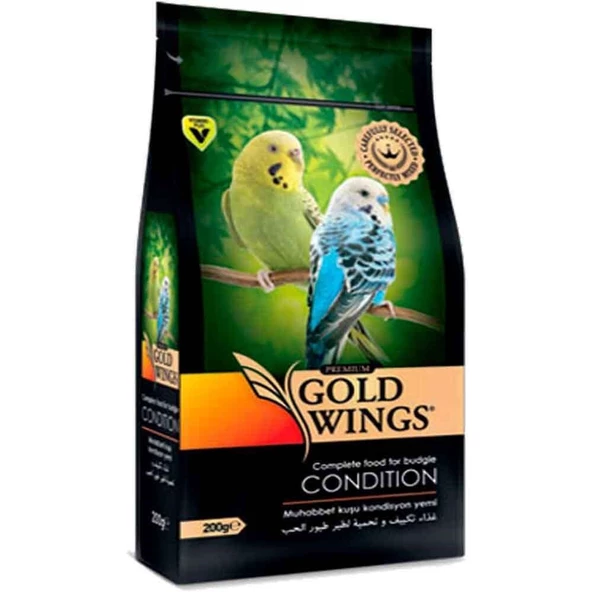 Gold Wings Premium Muhabbbet Kondisyon Yemi 200 gr ürün görseli 1