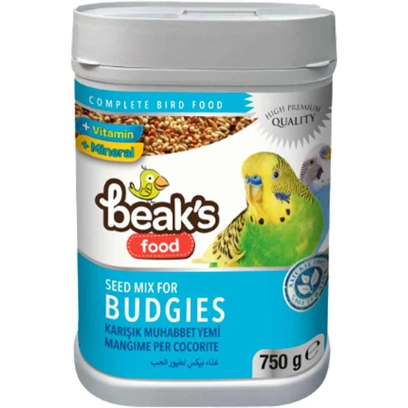 Beaks Karışık Muhabbet Kuş Yemi 750 Gr ürün görseli 1