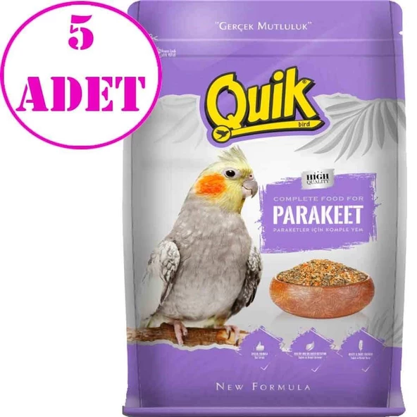 Quik Paraket Yemi 750 gr 5 AD ürün görseli 1