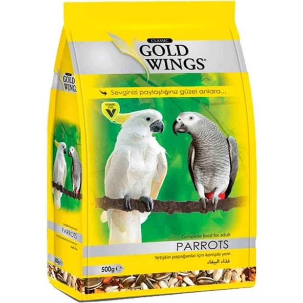 Gold Wings Classic Papağan Yemi 500 Gr ürün görseli 1