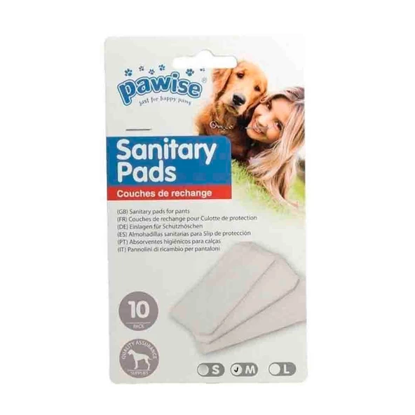Pawise Köpek Külot Pedi L Boy 10 lu Paket ürün görseli 1
