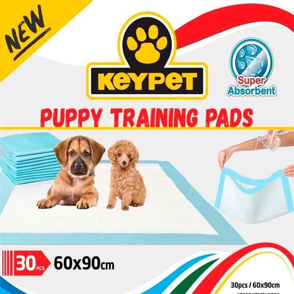 Key Pet Köpek Çiş Eğitim Pedi 30'lu 60 x 90 cm ürün görseli 1